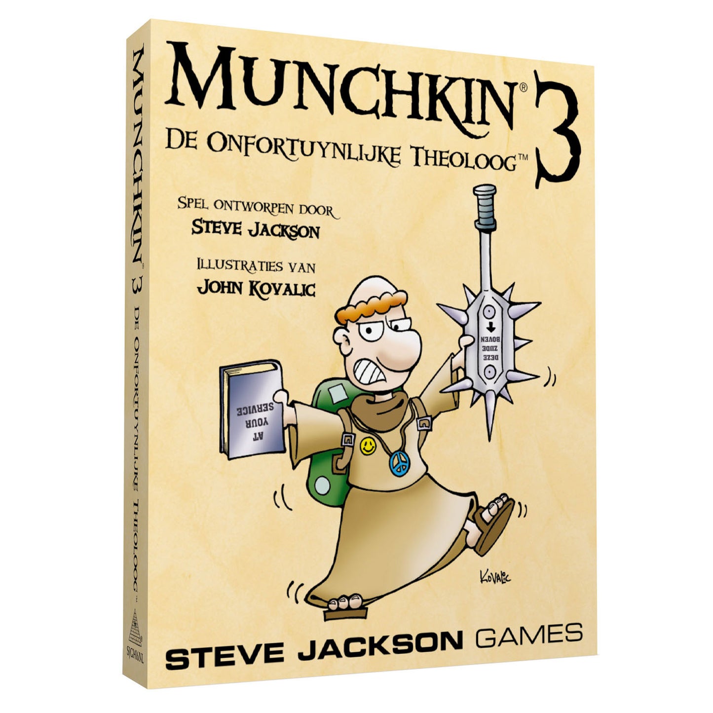 Asmodee Munchchin 3 Lo sfortunato gioco di carte teologiche