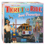 Asmodee ticket to ride - san francisco bordspel - afbeelding 1
