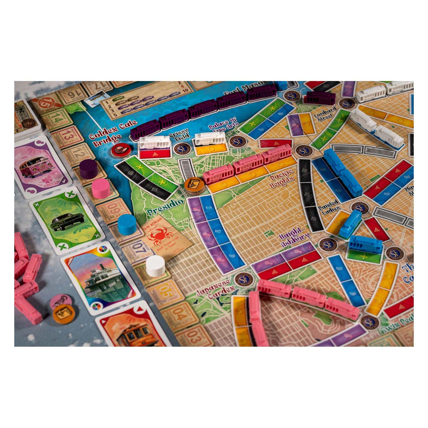 Asmodee ticket to ride - san francisco bordspel
