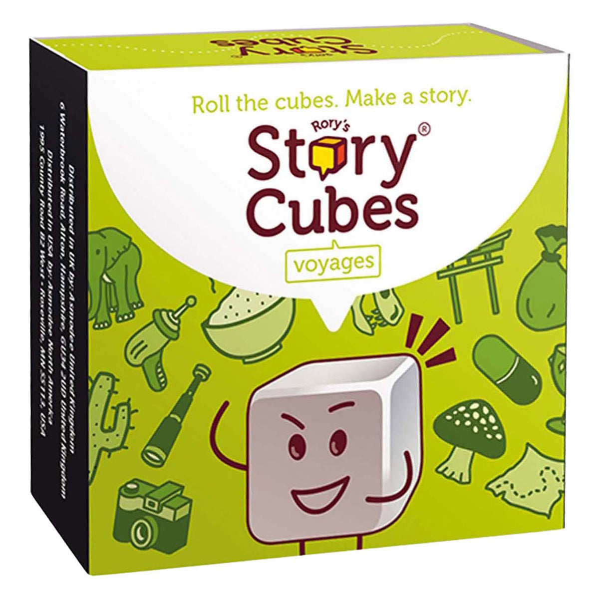 I viaggi di cubi di storia di Asmodee Rory