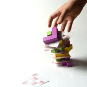Torre di impilamento pazzo di legno Asmodee - afbeelding 3