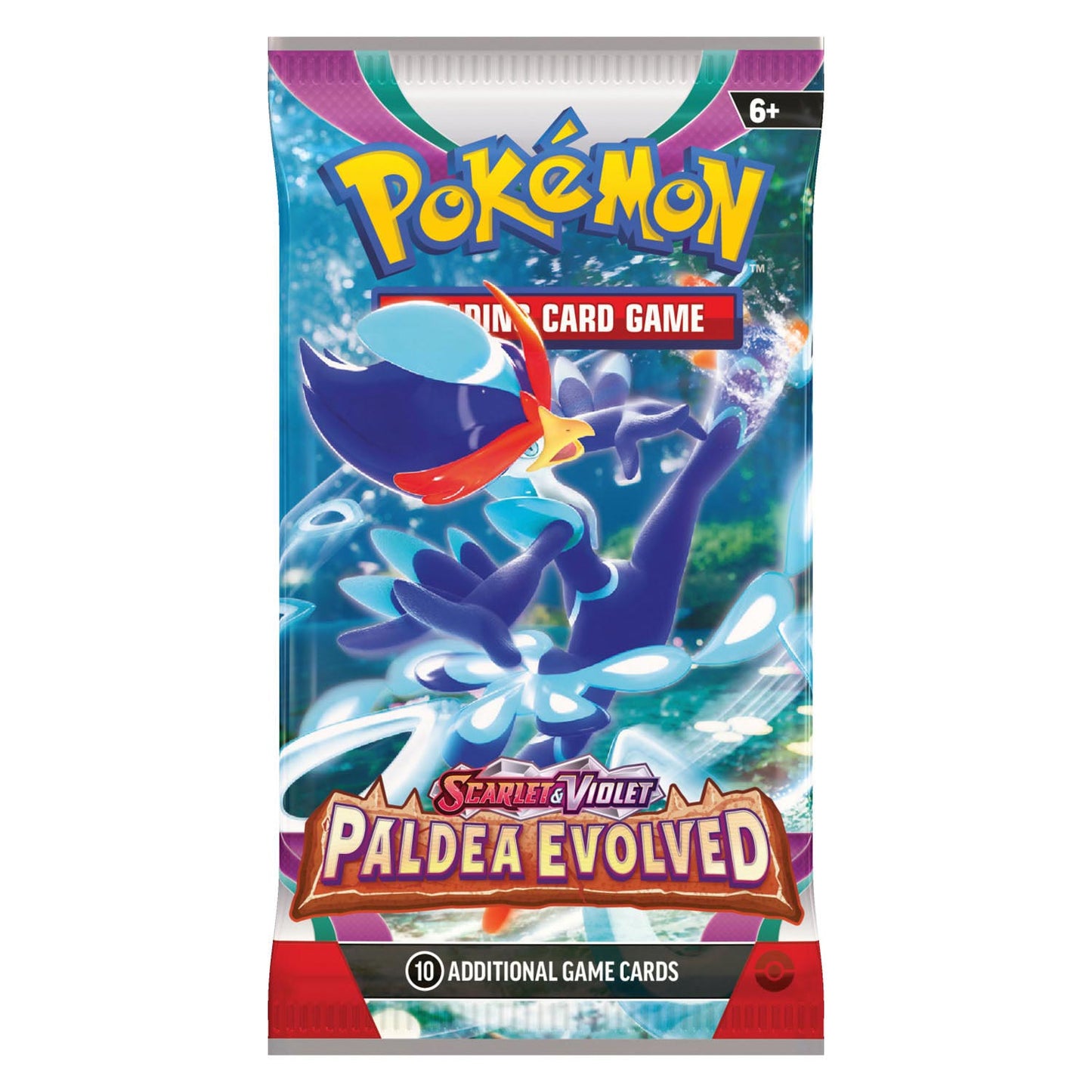 ASMODEE Pokemon TCG Scarlet Violet Paldea evolveva boosterpack