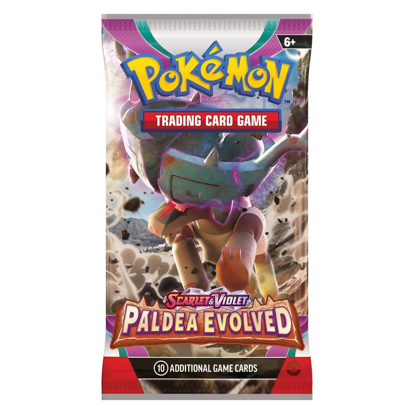 ASMODEE Pokemon TCG Scarlet Violet Paldea evolveva boosterpack