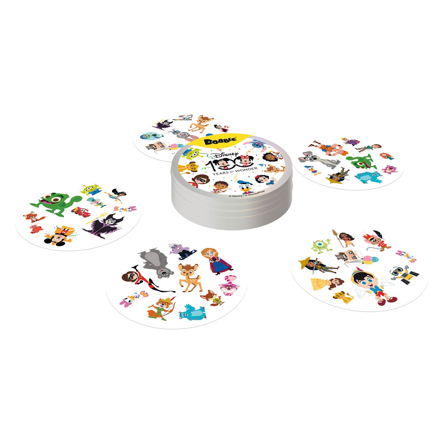 Asmodee Dobble Juego de cartas del 100 aniversario