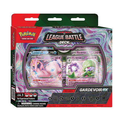 ASMODEE POK TCG April League Battle DECKS GARDEVOIR EX