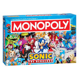 Winning moves monopoly - bordspel - sonic - engels - afbeelding 1