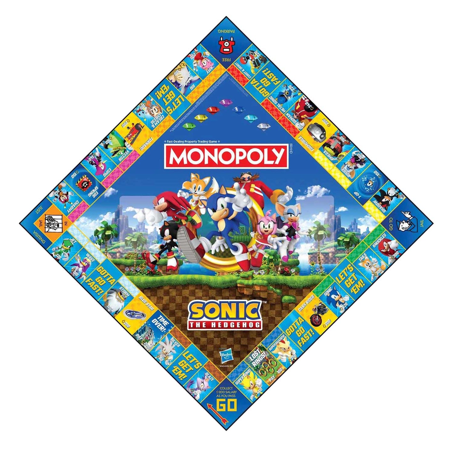 Monopolio hasbro sonic the hedgehog