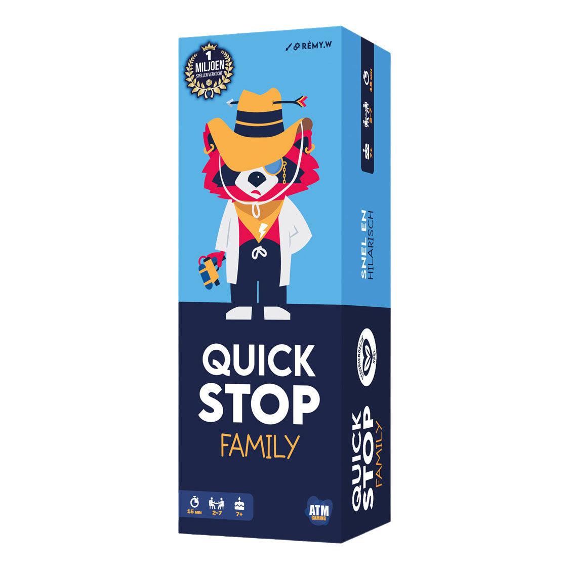 Asmodee quickstop family fast card game