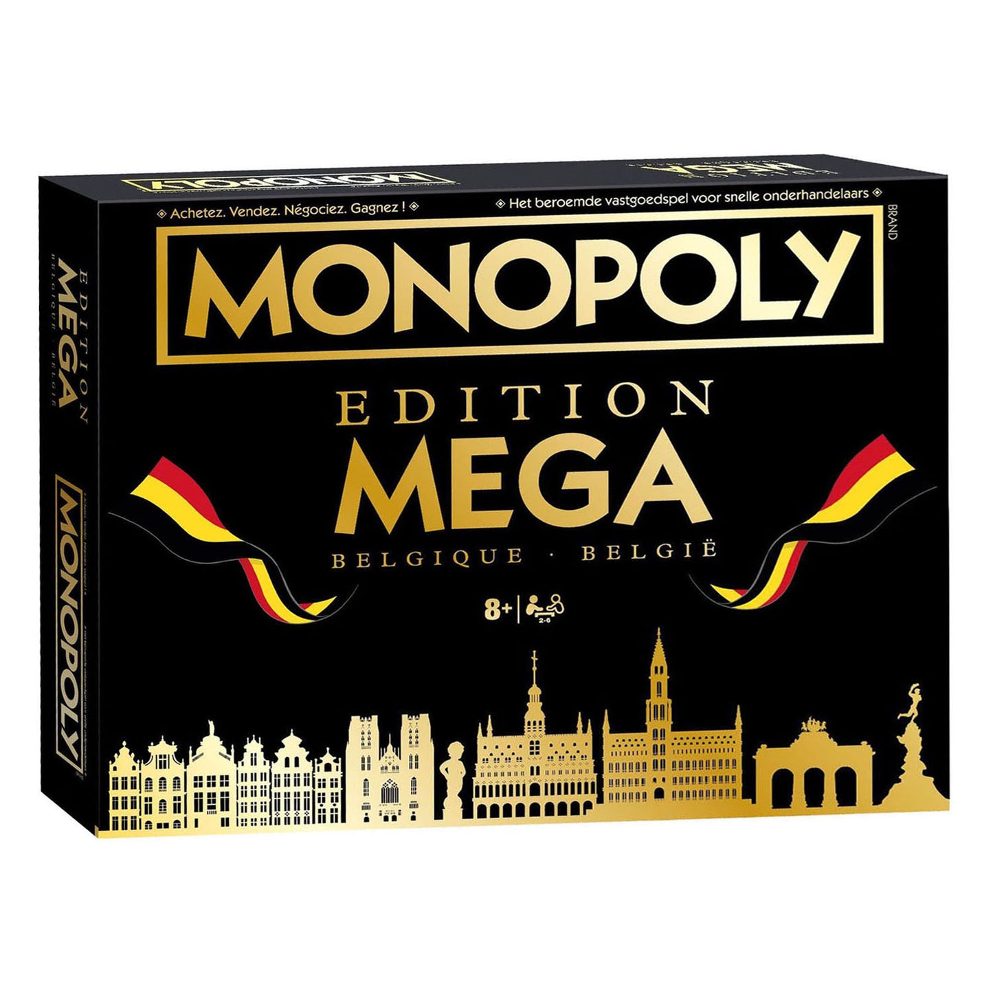 Mega Monopoly Bélgica - juego de mesa
