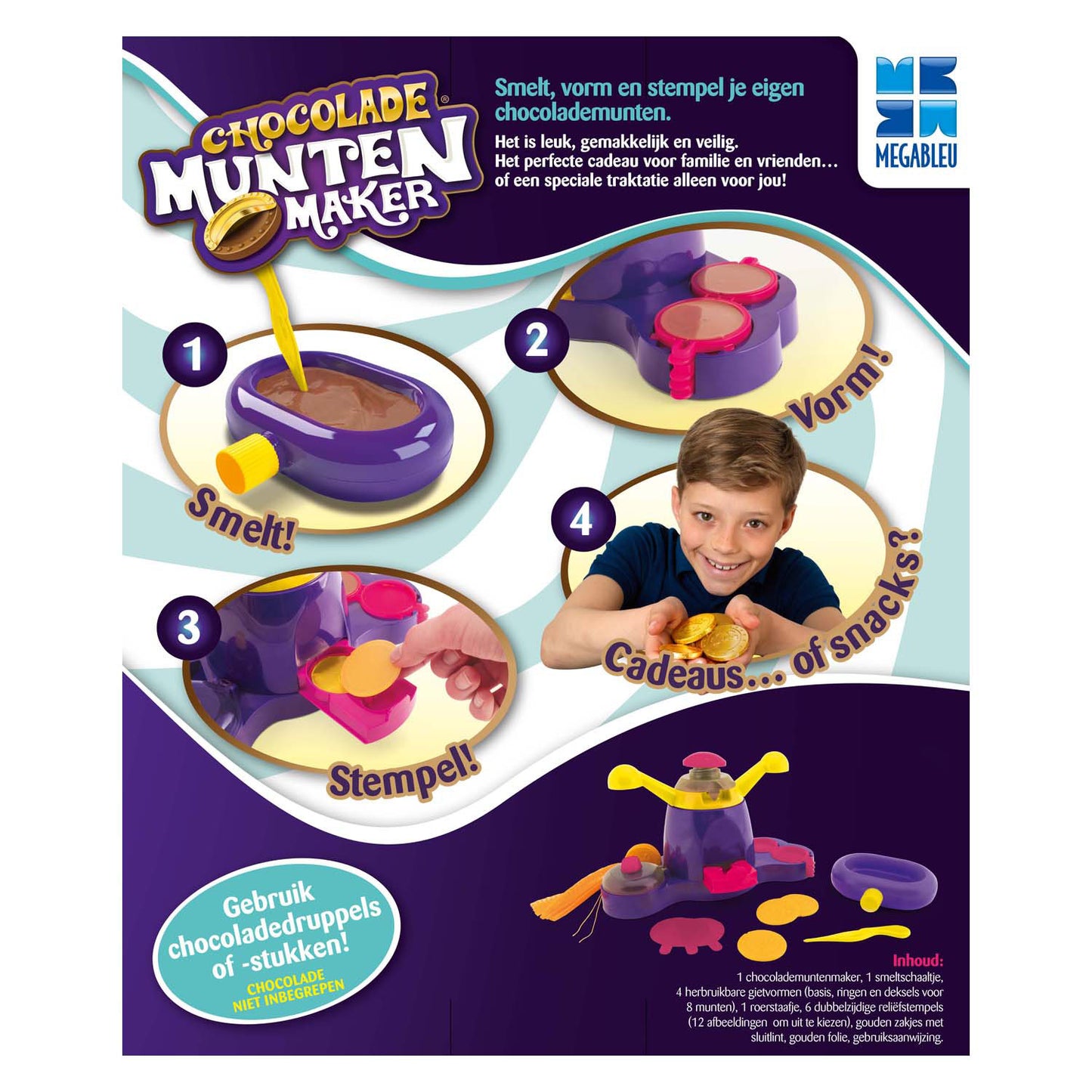 Creador de monedas de chocolate megableu