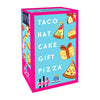 Giochi Geronimo blu arancione kaartspel taco cappello torta regalo pizza