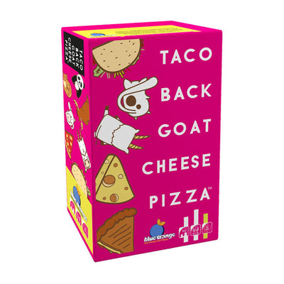 Giochi Geronimo gioco di carte blu arancione taco back pizza al formaggio di capra