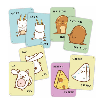 Giochi Geronimo gioco di carte blu arancione taco back pizza al formaggio di capra
