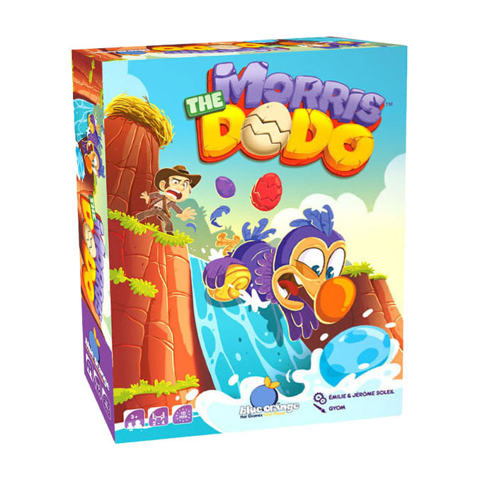 Giochi di Geronimo gioco da tavolo blu arancione morris il dodo