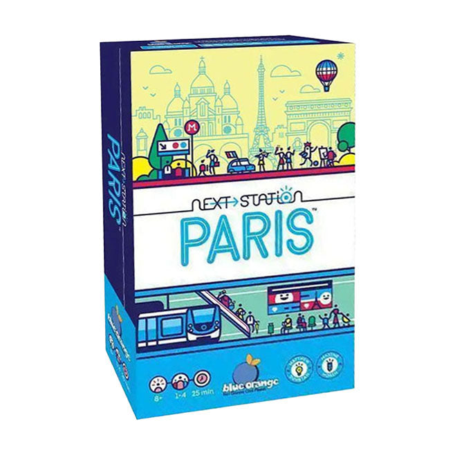 Juegos de Geronimo juego de mesa azul naranja next station paris