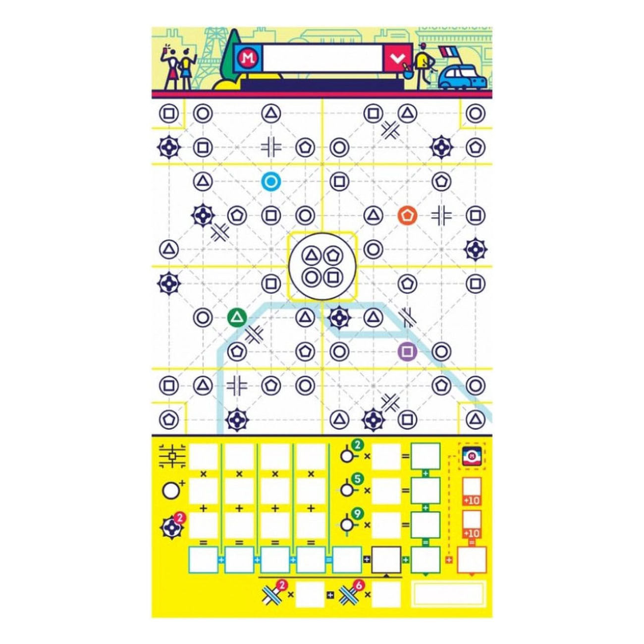 Juegos de Geronimo juego de mesa azul naranja next station paris