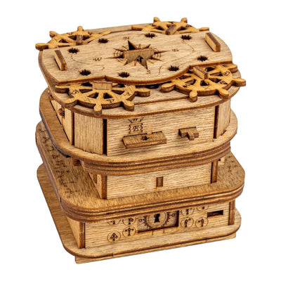 Geronimo games idventure Cluebox rompecabezas cubo - casillero de Davy Jones