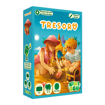 Geronimo games kiwizou trésoro kaartspel