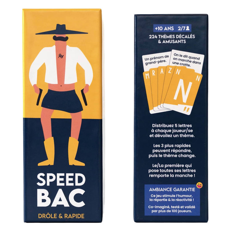 Geronimo giochi speed bac gioco di carte fr