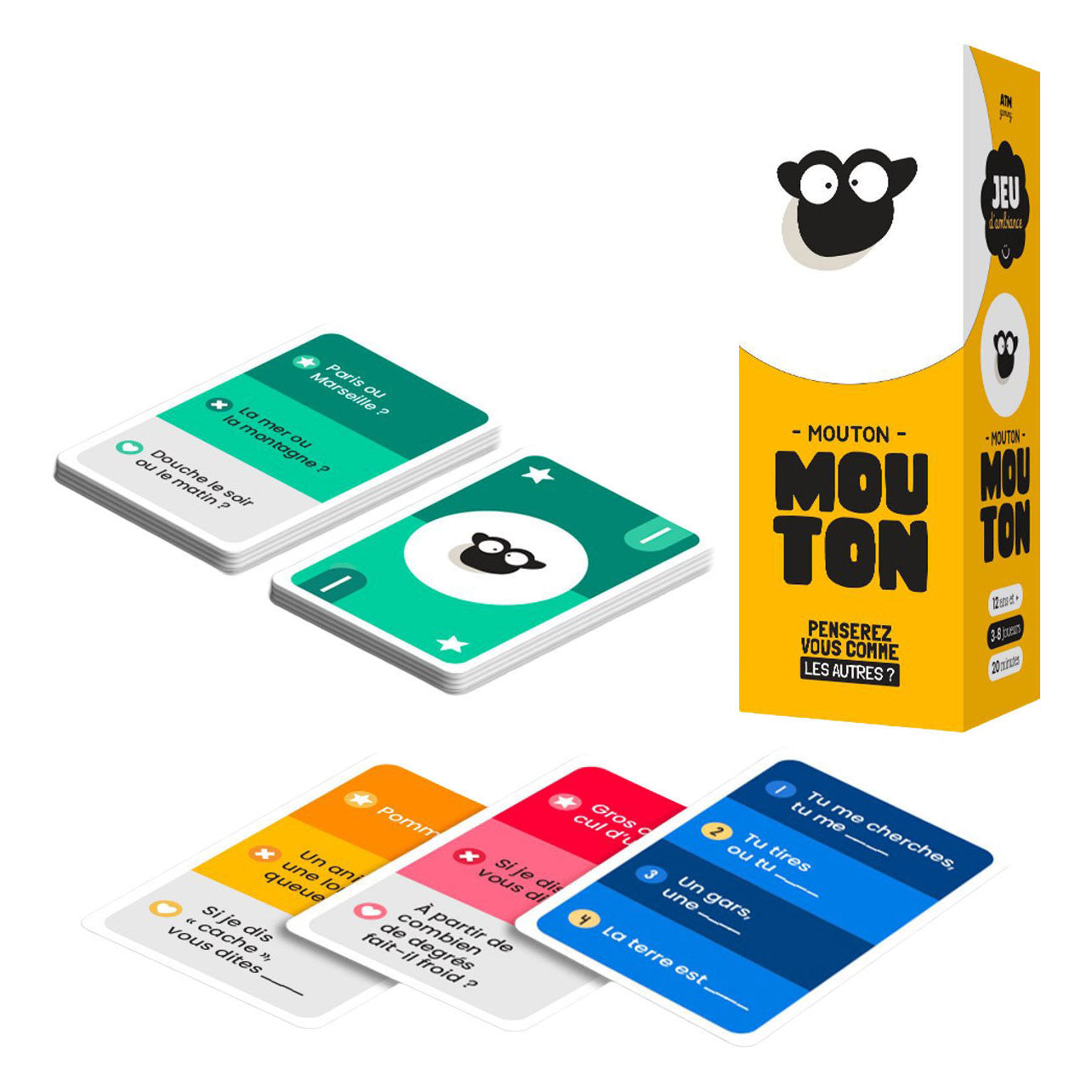 Giochi Geronimo mouton mouton - - giochi bancomat - jeux de cartes - fr - jeux d'ambiance - giochi di società