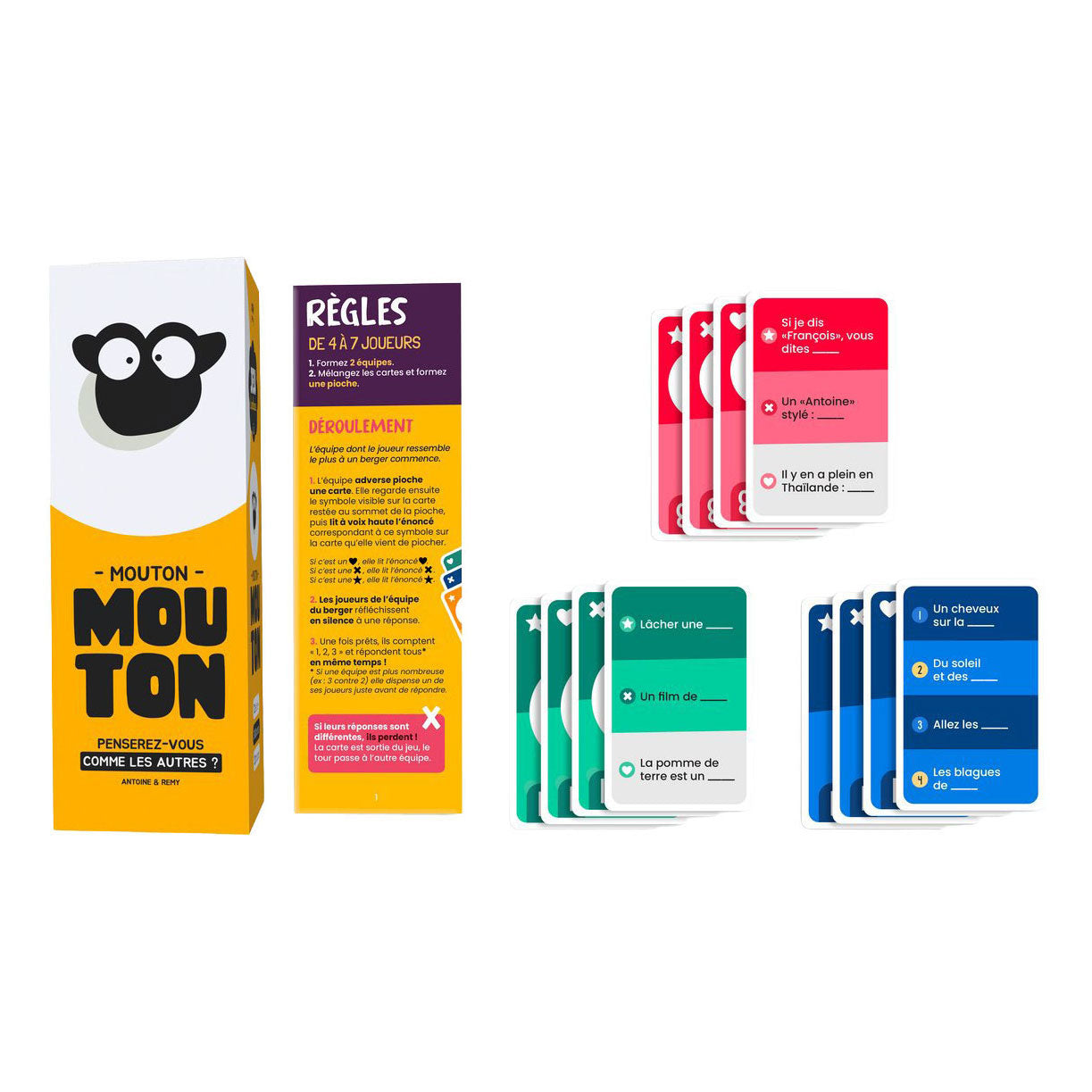 Giochi Geronimo mouton mouton - - giochi bancomat - jeux de cartes - fr - jeux d'ambiance - giochi di società