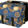Fastrider nyla - dubbele fietstas - 32l - waterafstotend recycled polyester - mik systeem - geel - reflectie - regenoren