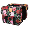 Abi fastrider nyla bolsa doble para bicicleta tendencia floral