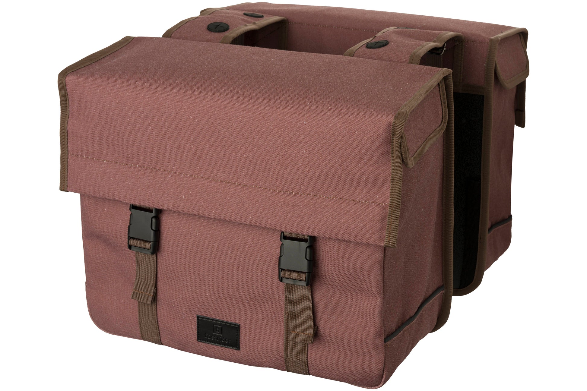 Abi fastrider celo dubbele fietstas trend rose brown