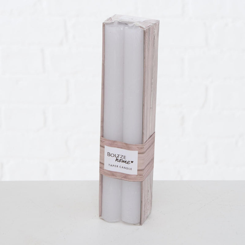 Boltze candela da pranzo domestica Melia 4 pezzi bianco h 20