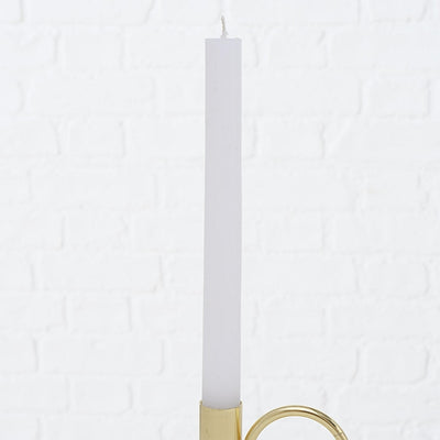 Boltze candela da pranzo domestica Melia 4 pezzi bianco h 20