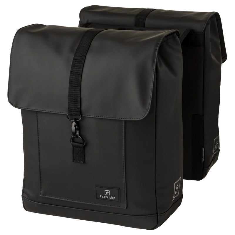 Borsa da bicicletta doppia Fastrider Jaxx II trend nera