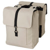 Fastrider jaxx ii dubbele fietstas - basics mik - fietstassen 28l - waterafstotend - grijs
