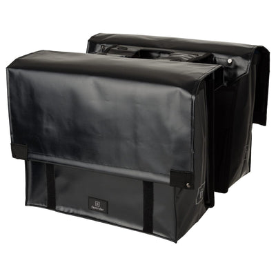Fastrider tarpaulin cargo doble bolsa para bicicleta basics negro - 20111200-000