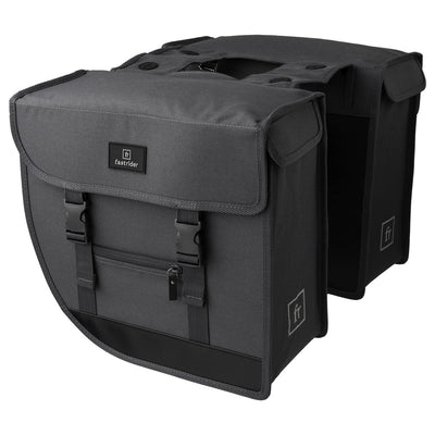 Fastrider bodyl hybrid bolsa doble para bicicleta basics gris medio - 20112100-007