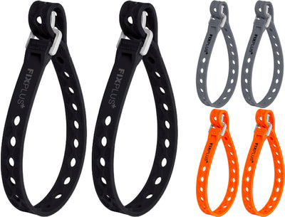 Fixplus slim fit strap 40cm (pack of 2) | black