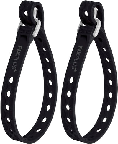 Fixplus slim fit strap 40cm (pack of 2) | black