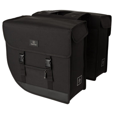 Fastrider bodyl hybrid bolsa doble para bicicleta basics grande negro - 20113100-000