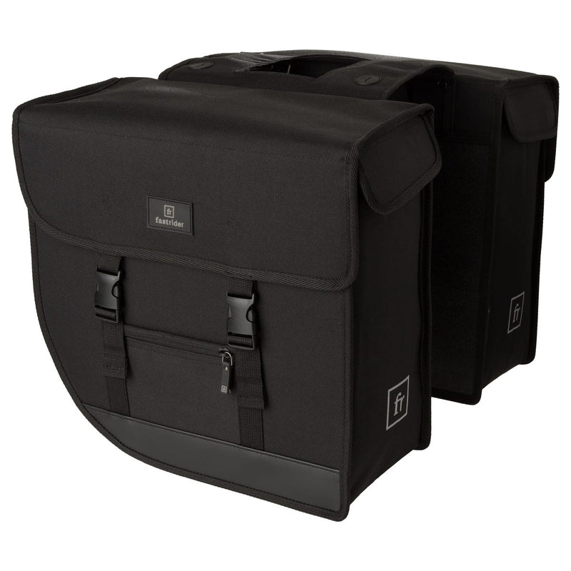 Borsa da bicicletta doppia Fastrider bodyl ibrida basics large nera - 20113100-000