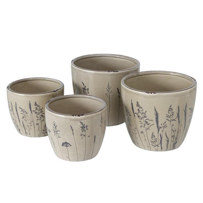 Set di vasi da fiori per la casa Boltze da 2 h11 e 14 cm