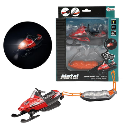 Toi-toys toi toys moto de nieve con trineo
