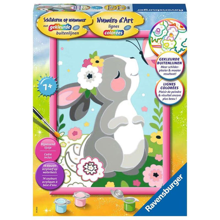 Ravensburger figlio coniglietto e farfalla