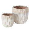 Boltze home vaso da fiori Malia set a 2