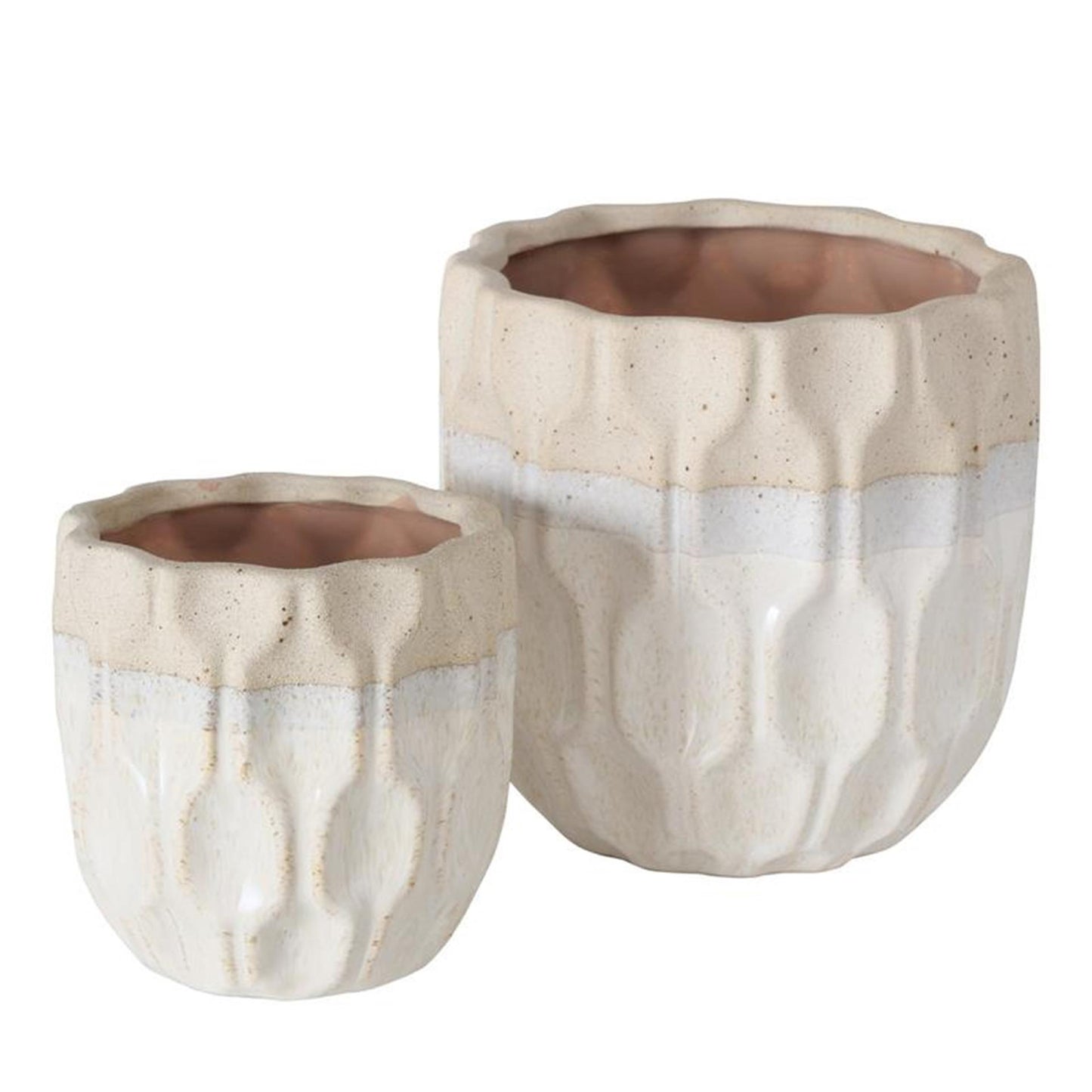 Boltze home vaso da fiori Malia set a 2