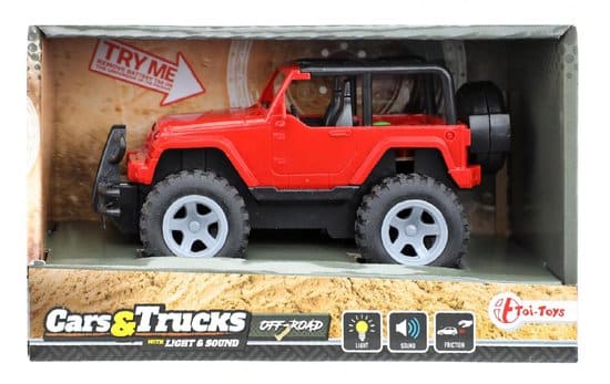 Toi-toys toitoys buggy fuori strada con luce, suono e attrito