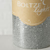 Boltze home vela pilar mariza ø7xh13cm, gris