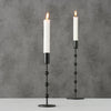 Candelero Boltze home metal negro 2 uds. h20-30cm
