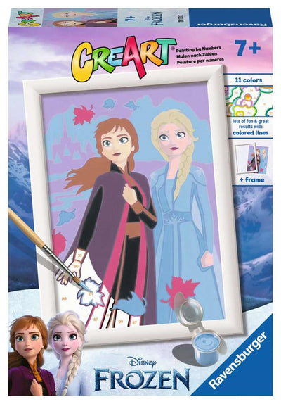 Ravensburger Creart Painting on Song Sisters Forever