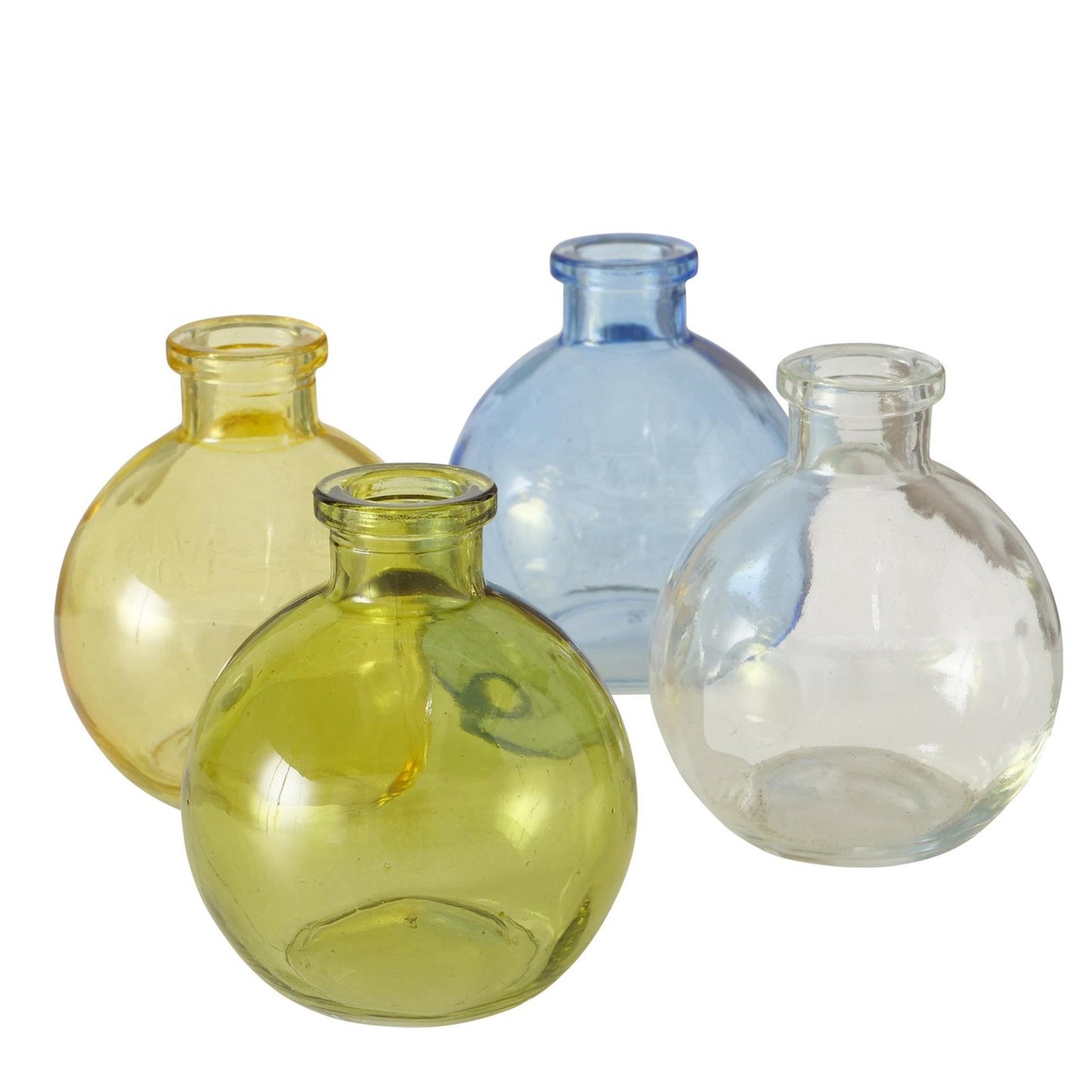 Boltze home jarrón coloria juego 4 piezas ø8xh9cm