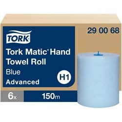 Rollo de toalla Tork matic azul