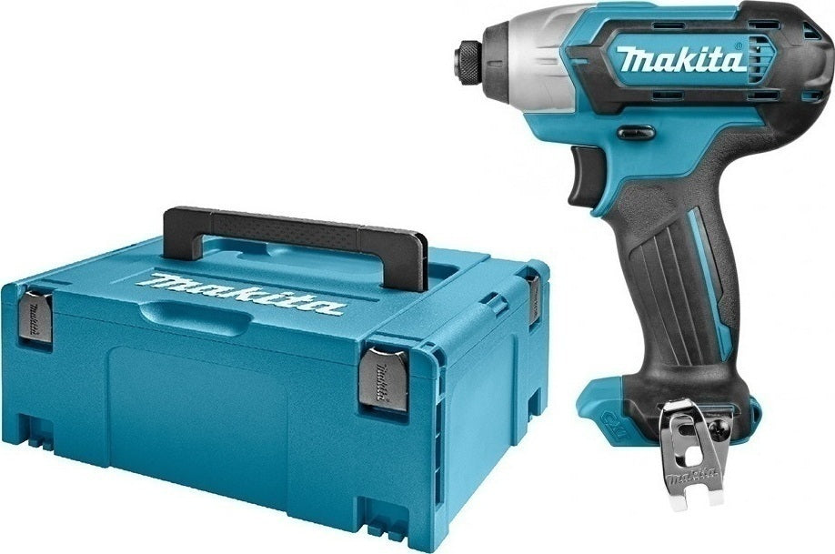Destornillador de impacto a bateria makita 12v max desnudo